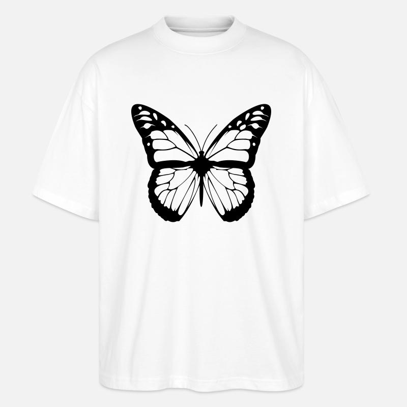 papillon - T-shirt bio Blaster 2.0 coupe oversize Stanley/Stella Unisexe - blanc