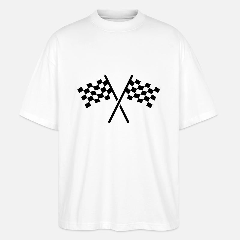 Goal flags - T-shirt bio Blaster 2.0 coupe oversize Stanley/Stella Unisexe - blanc