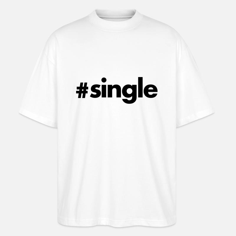 Single - Stanley/Stella Oversized Unisex Bio T-Shirt Blaster 2.0 - Weiß