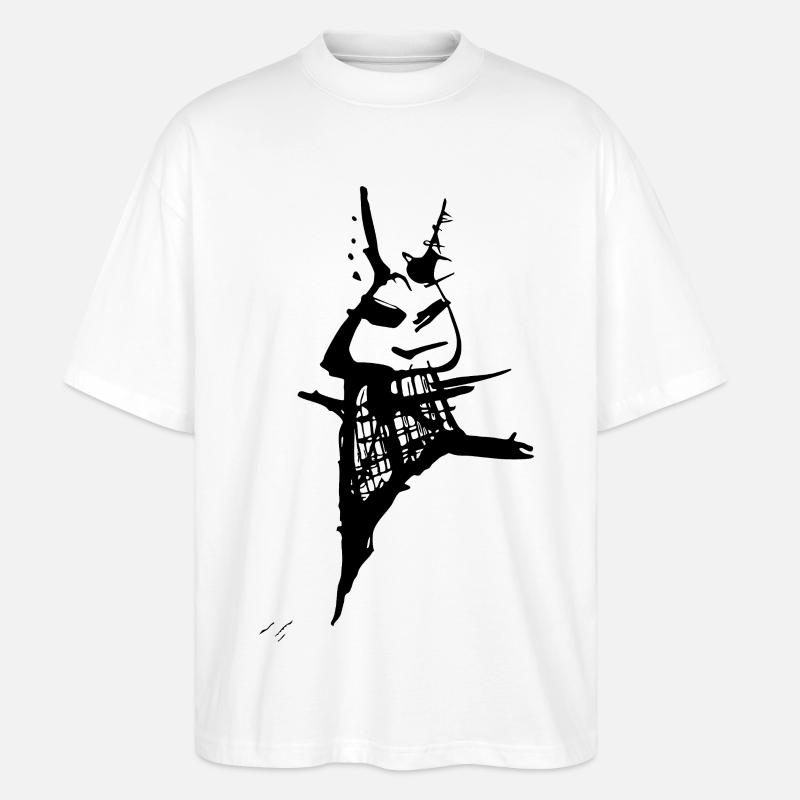 Mon vibe - T-shirt bio Blaster 2.0 coupe oversize Stanley/Stella Unisexe - blanc