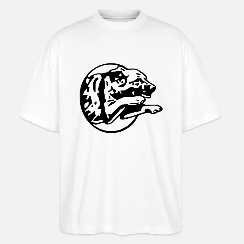 saut de ba 1 - T-shirt bio Blaster 2.0 coupe oversize Stanley/Stella Unisexe - blanc