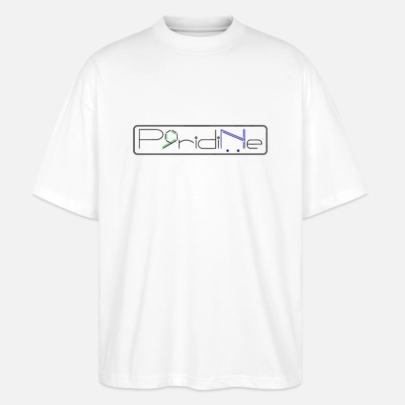 Pyridin - Stanley/Stella Oversized Unisex Bio T-Shirt Blaster 2.0 - Weiß