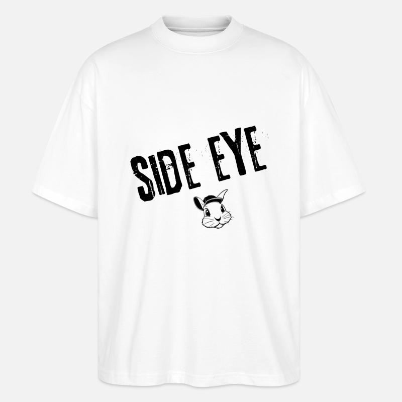 Subtile Blicke | Jugendwort - Stanley/Stella Oversized Unisex Bio T-Shirt Blaster 2.0 - Weiß