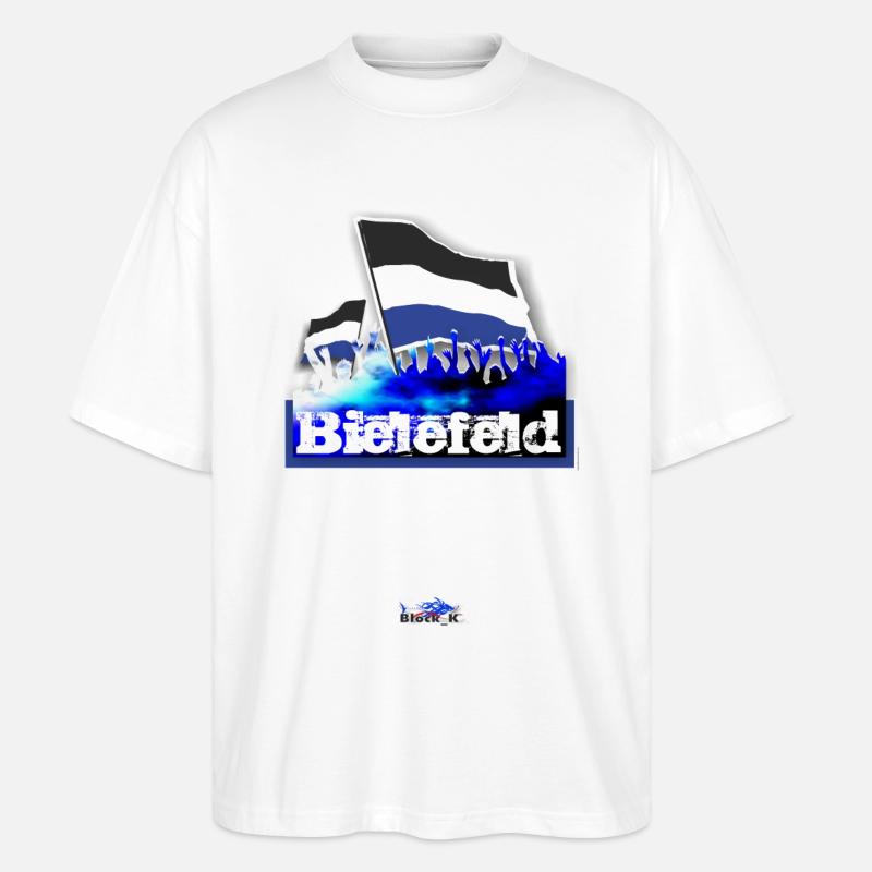 Bielefeld - T-shirt bio Blaster 2.0 coupe oversize Stanley/Stella Unisexe - blanc