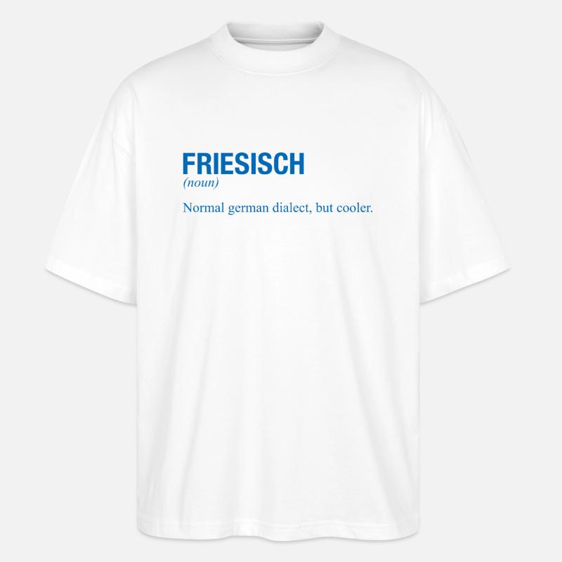 FRISON - T-shirt bio Blaster 2.0 coupe oversize Stanley/Stella Unisexe - blanc