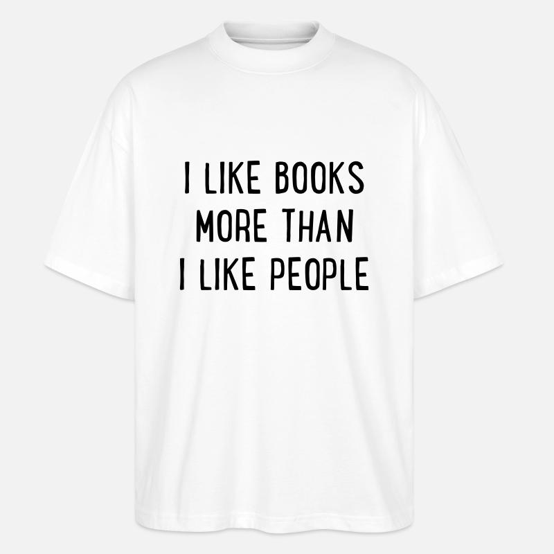 Bücher - Stanley/Stella Oversized Unisex Bio T-Shirt Blaster 2.0 - Weiß