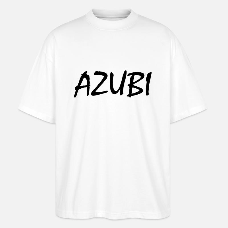 Azubi - Stanley/Stella Oversized Unisex Bio T-Shirt Blaster 2.0 - Weiß