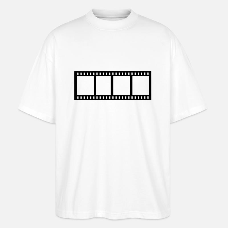 Film - Stanley/Stella Oversized Unisex Bio T-Shirt Blaster 2.0 - Weiß