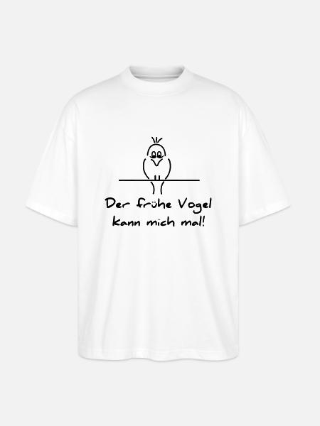 Early Bird - Stanley/Stella Oversized Unisex Organic T-shirt Blaster 2.0 - white