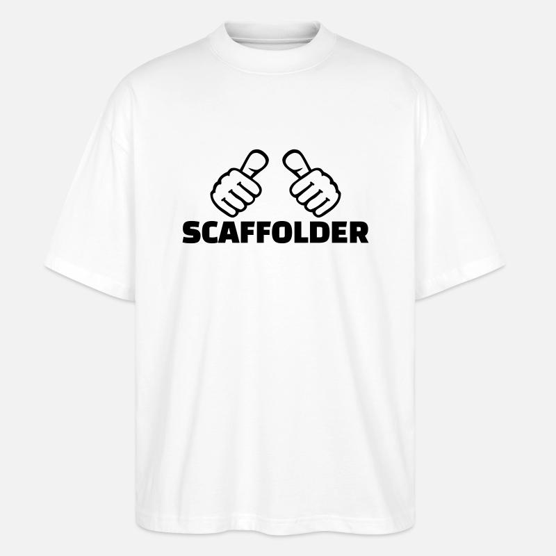 Scaffolder - T-shirt bio Blaster 2.0 coupe oversize Stanley/Stella Unisexe - blanc