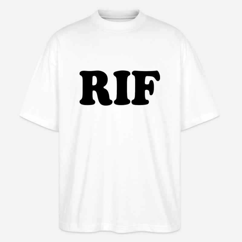 Rif - Stanley/Stella Oversized Unisex Bio T-Shirt Blaster 2.0 - Weiß