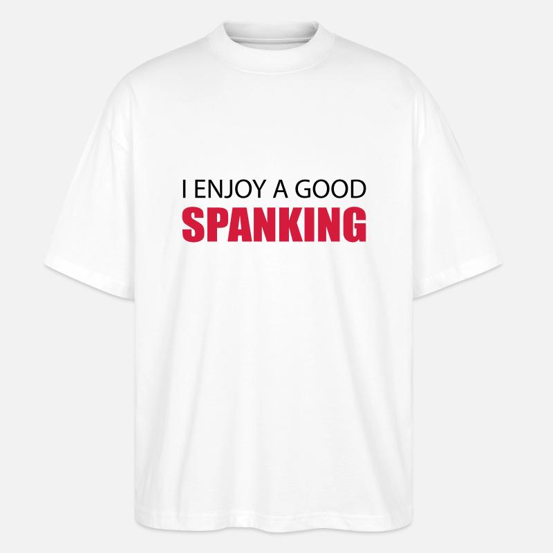Spanking - T-shirt bio Blaster 2.0 coupe oversize Stanley/Stella Unisexe - blanc
