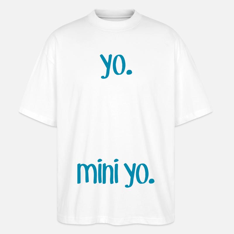 Moi et M Moi - T-shirt bio Blaster 2.0 coupe oversize Stanley/Stella Unisexe - blanc