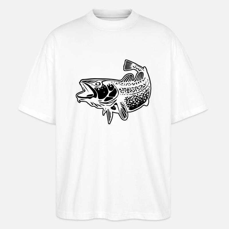 dorsz - Ekologiczne Koszulka Oversize Unisex Stanley/Stella Blaster 2.0 - biały