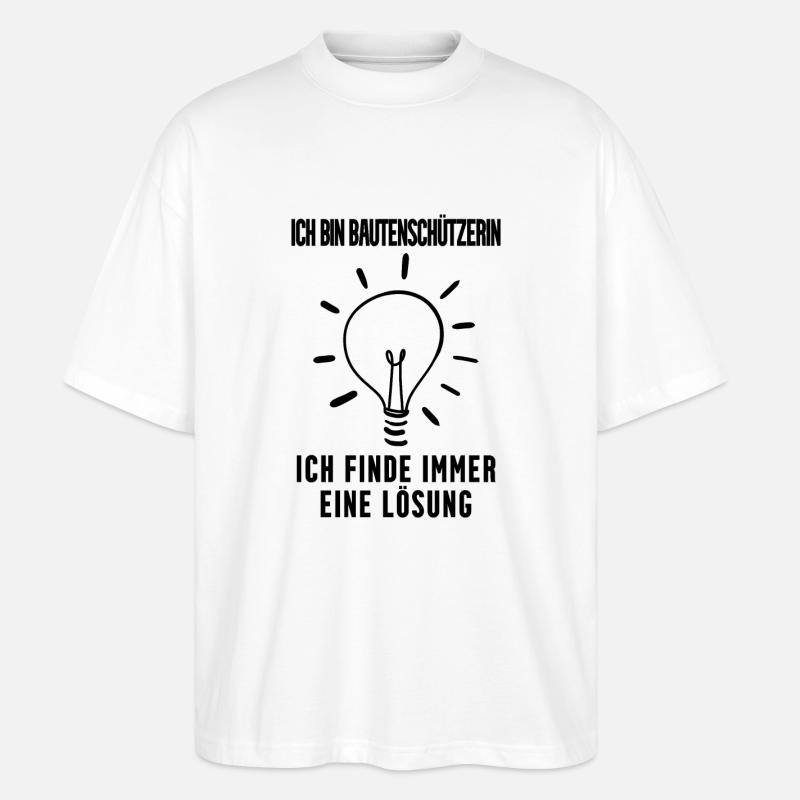Bautenschützerin - Stanley/Stella Oversized Unisex Bio T-Shirt Blaster 2.0 - Weiß