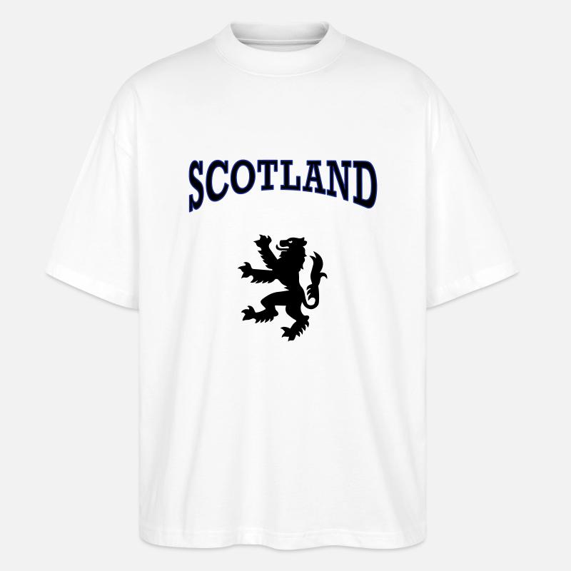 Scotland - Stanley/Stella Oversized Unisex Bio T-Shirt Blaster 2.0 - Weiß