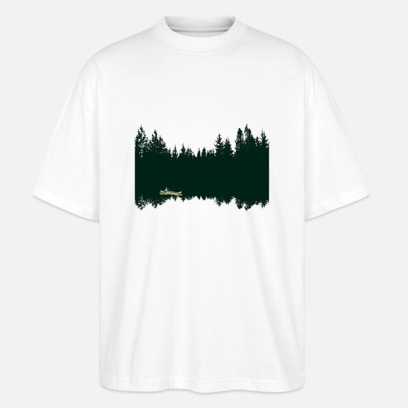 Kanu Forest - Stanley/Stella Oversized Unisex Bio T-Shirt Blaster 2.0 - Weiß