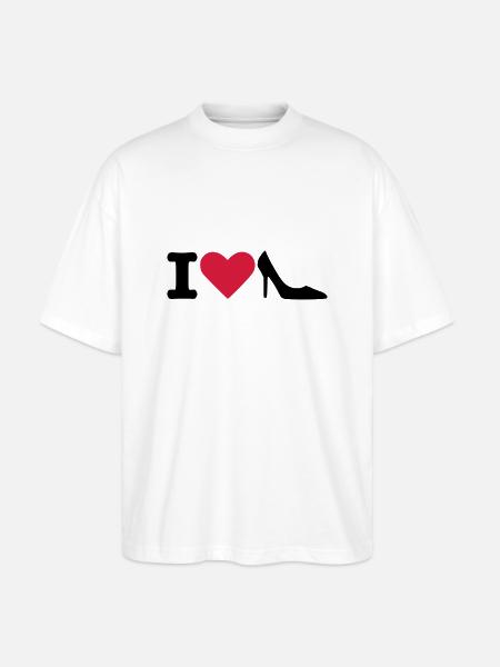 Schuhe - Stanley/Stella Oversized Unisex Bio T-Shirt Blaster 2.0 - Weiß