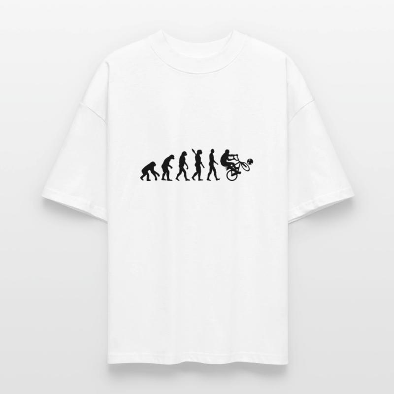 Evolution Cycle ball Stanley/Stella Oversized Unisex Organic T-shirt Blaster 2.0