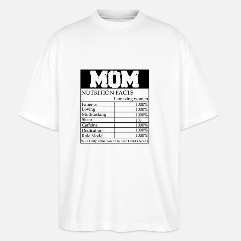 Mama - Stanley/Stella Oversized Unisex Bio T-Shirt Blaster 2.0 - Weiß