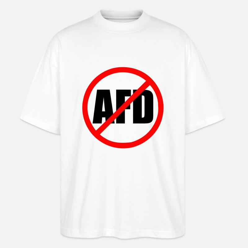 Afd - Stanley/Stella Oversized Unisex Bio T-Shirt Blaster 2.0 - Weiß