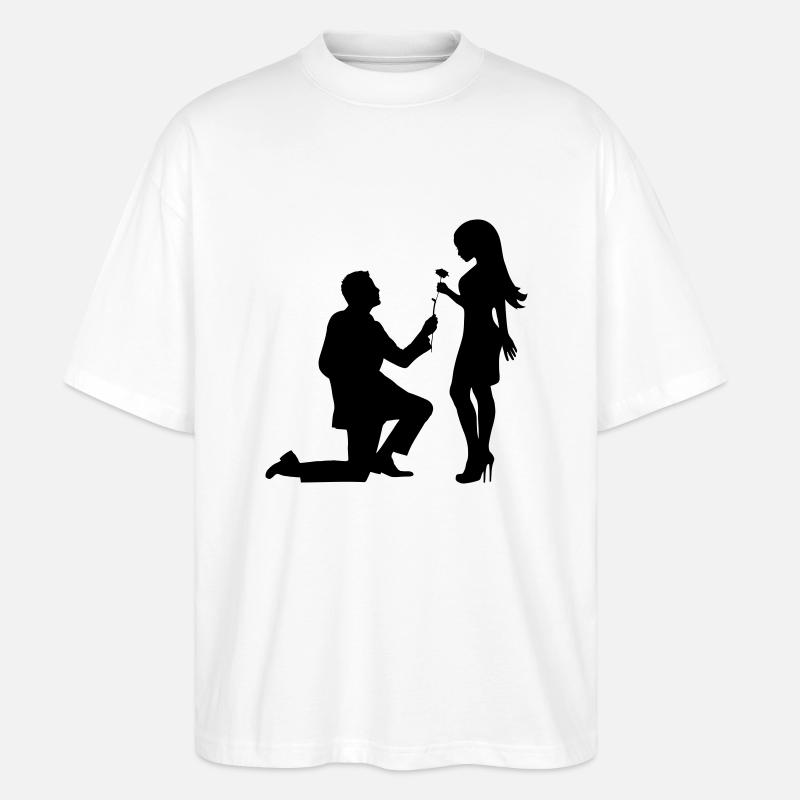 Engagement - Stanley/Stella Oversized Unisex Bio T-Shirt Blaster 2.0 - Weiß