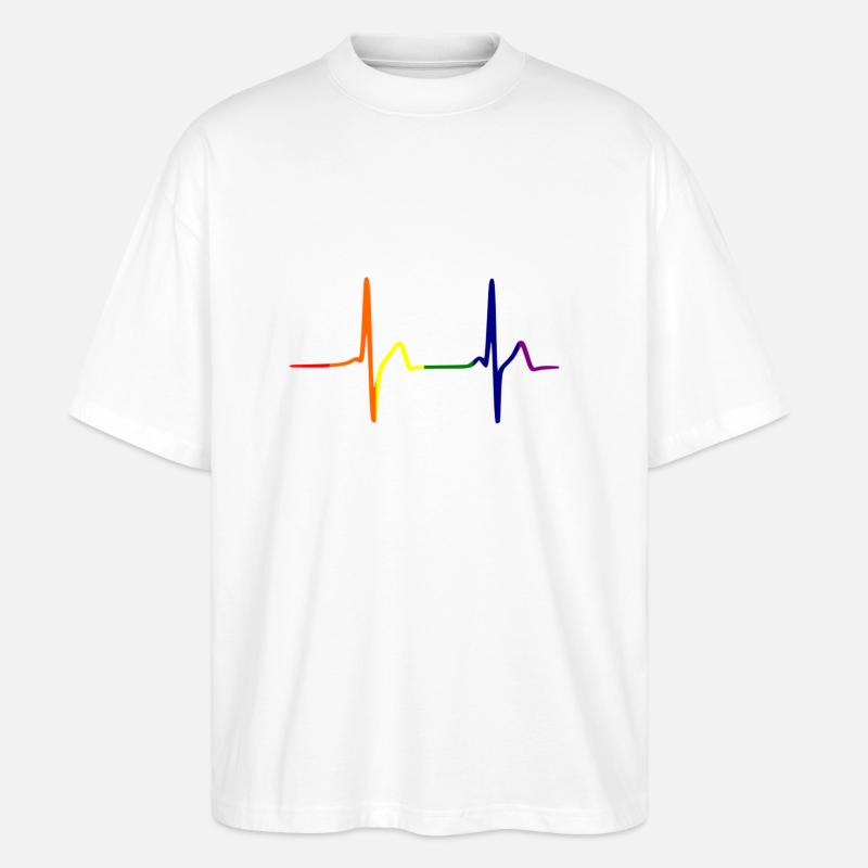 Frequenz - Stanley/Stella Oversized Unisex Organic T-shirt Blaster 2.0 - white