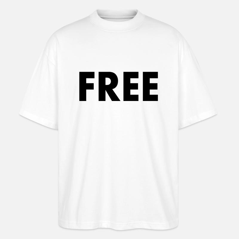 Free - T-shirt bio Blaster 2.0 coupe oversize Stanley/Stella Unisexe - blanc