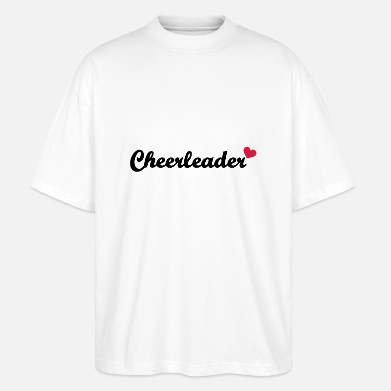 Cheerleader - Stanley/Stella Oversized Unisex Bio T-Shirt Blaster 2.0 - Weiß