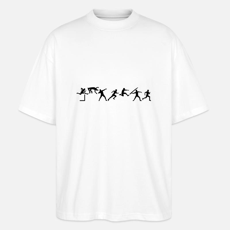 Siebenkampf - Stanley/Stella Oversized Unisex Bio T-Shirt Blaster 2.0 - Weiß