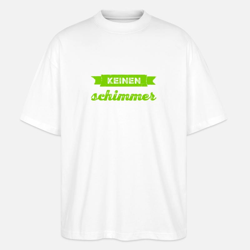 ich bin planlos - Stanley/Stella Oversized Unisex Bio T-Shirt Blaster 2.0 - Weiß