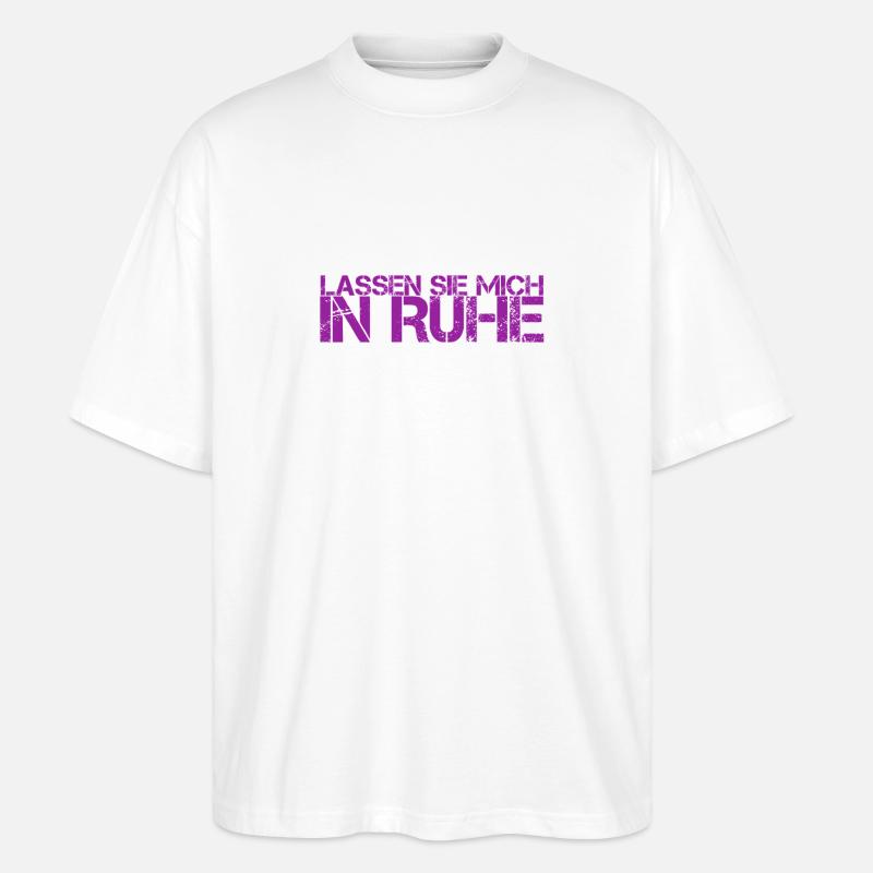 sie nerven - Stanley/Stella Oversized Unisex Bio T-Shirt Blaster 2.0 - Weiß