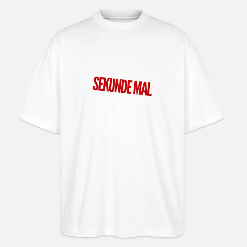 stop - Stanley/Stella Oversized Unisex Bio T-Shirt Blaster 2.0 - Weiß