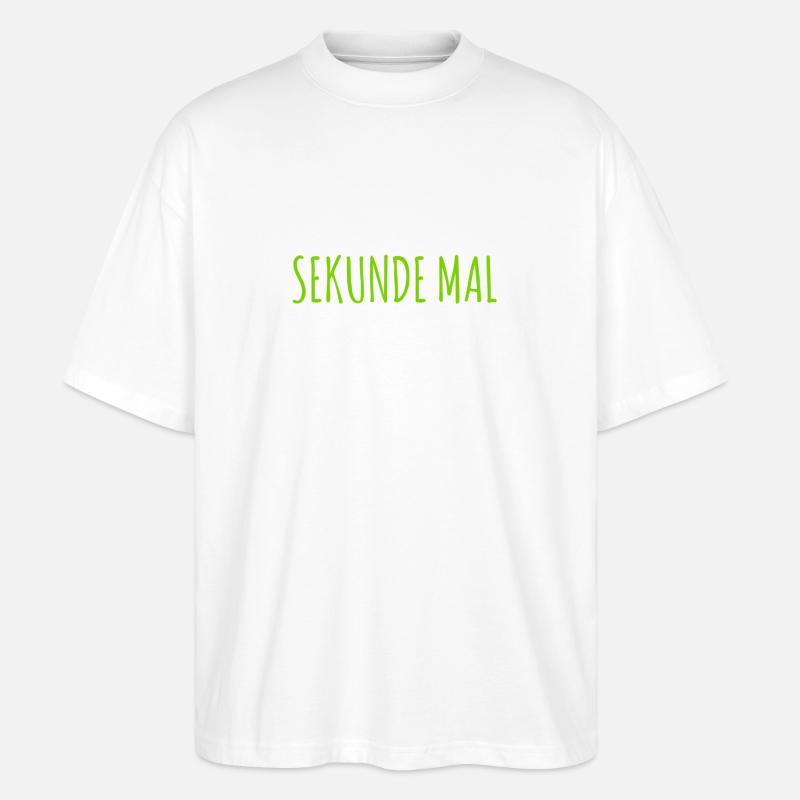 Sekunde - Stanley/Stella Oversized Unisex Bio T-Shirt Blaster 2.0 - Weiß