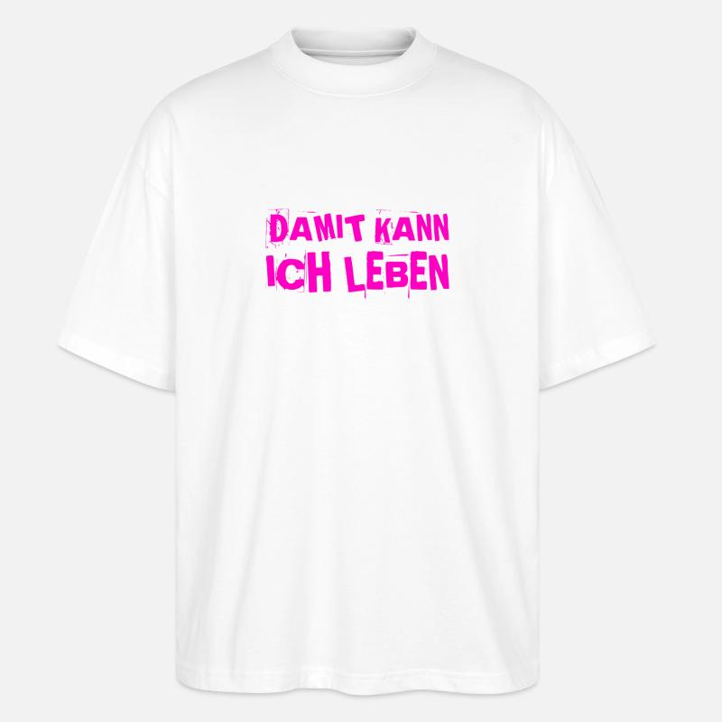 das stört mich nicht - Stanley/Stella Oversized Unisex Bio T-Shirt Blaster 2.0 - Weiß