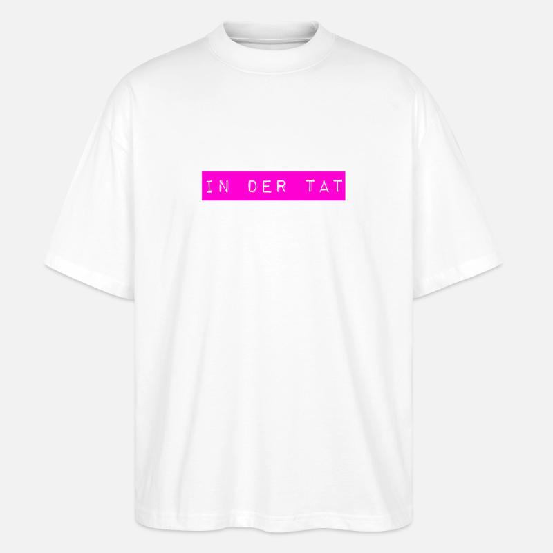 das ist normal - Stanley/Stella Oversized Unisex Bio T-Shirt Blaster 2.0 - Weiß