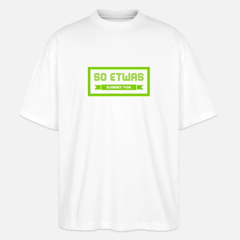 immer cool bleiben - Stanley/Stella Oversized Unisex Bio T-Shirt Blaster 2.0 - Weiß