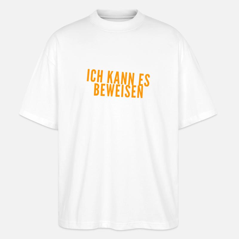 ich habe den Beleg - Stanley/Stella Oversized Unisex Bio T-Shirt Blaster 2.0 - Weiß