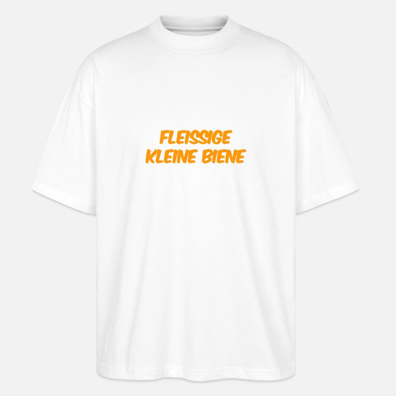 ich bin so emsig - Stanley/Stella Oversized Unisex Bio T-Shirt Blaster 2.0 - Weiß
