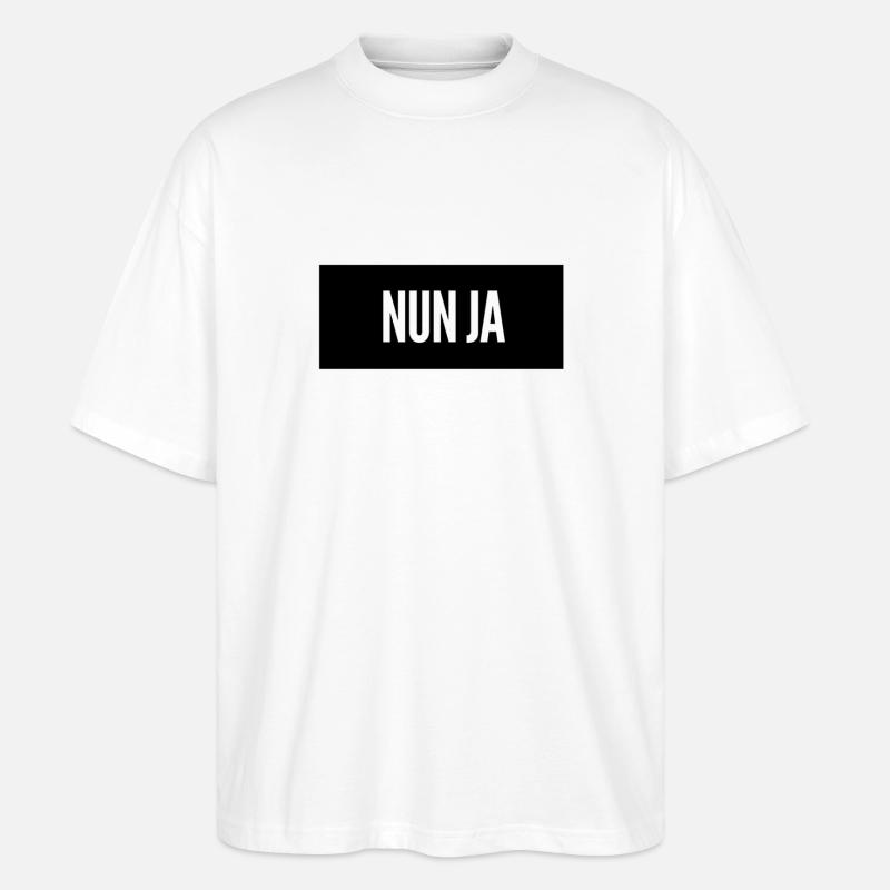 egal - Stanley/Stella Oversized Unisex Bio T-Shirt Blaster 2.0 - Weiß
