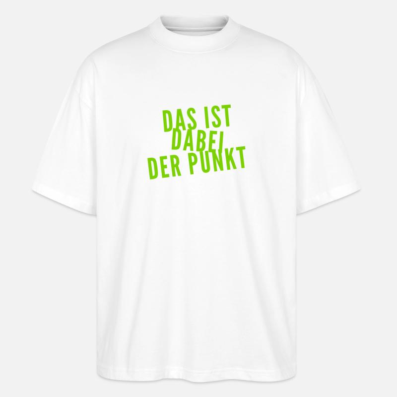 argumentieren - Stanley/Stella Oversized Unisex Bio T-Shirt Blaster 2.0 - Weiß