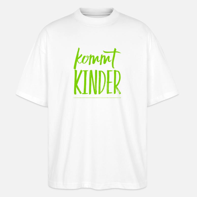 los geht es - Stanley/Stella Oversized Unisex Bio T-Shirt Blaster 2.0 - Weiß