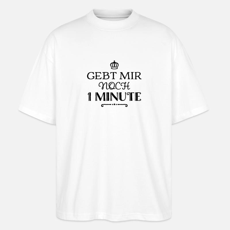 noch 1 Minute - Stanley/Stella Oversized Unisex Bio T-Shirt Blaster 2.0 - Weiß