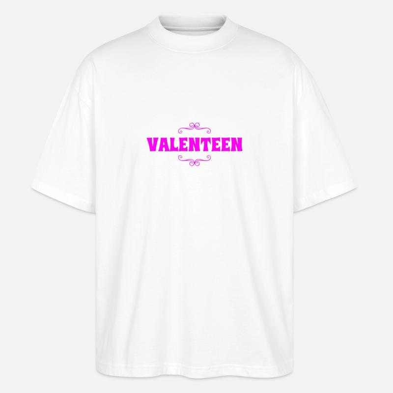 La Saint-Valentin, c’est génial - T-shirt bio Blaster 2.0 coupe oversize Stanley/Stella Unisexe - blanc