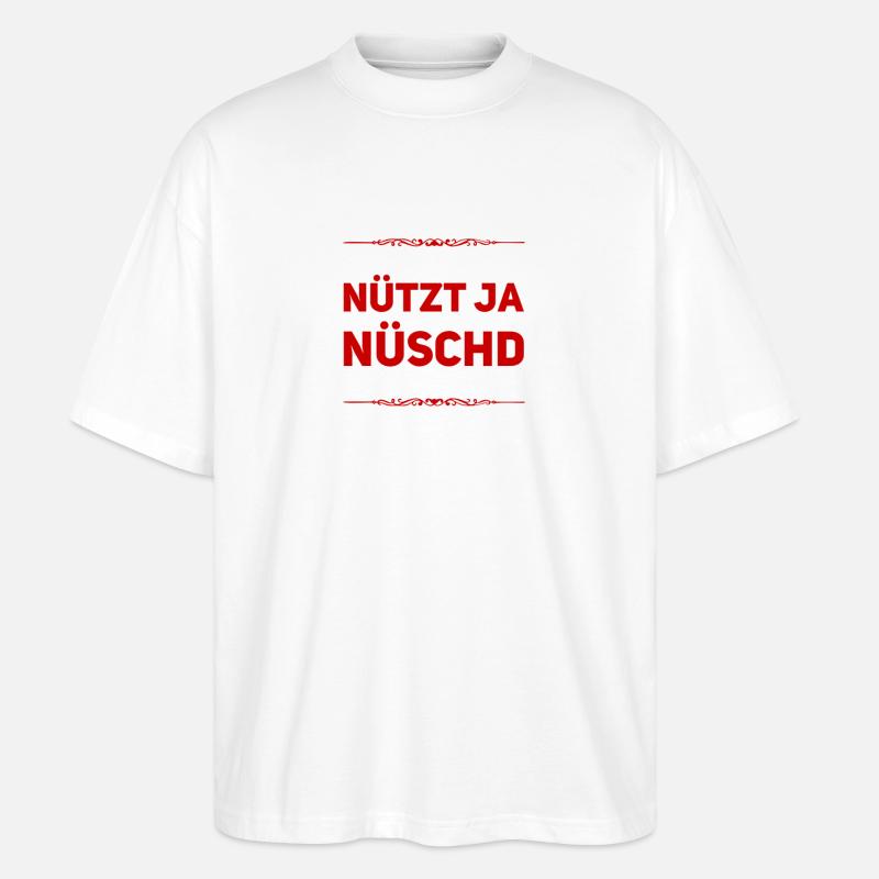 ich mache einfach weiter - Stanley/Stella Oversized Unisex Bio T-Shirt Blaster 2.0 - Weiß
