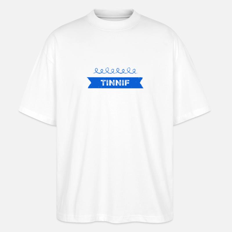 so ein Tinnif - Stanley/Stella Oversized Unisex Bio T-Shirt Blaster 2.0 - Weiß