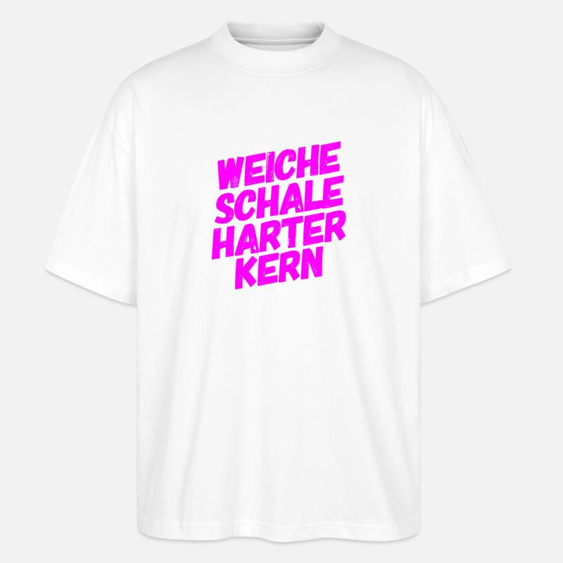 weiche Schale - Stanley/Stella Oversized Unisex Bio T-Shirt Blaster 2.0 - Weiß