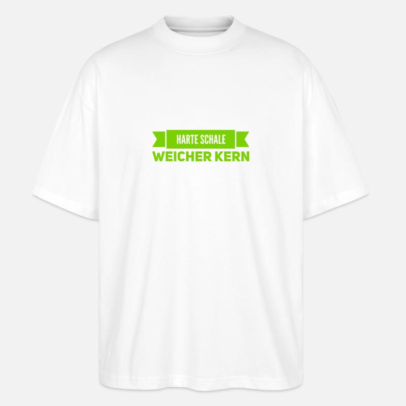 innen weich - Stanley/Stella Oversized Unisex Bio T-Shirt Blaster 2.0 - Weiß