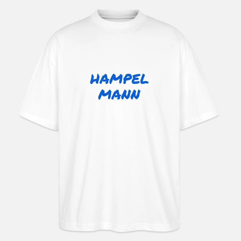 ich mache den Hampelmann - Stanley/Stella Oversized Unisex Bio T-Shirt Blaster 2.0 - Weiß