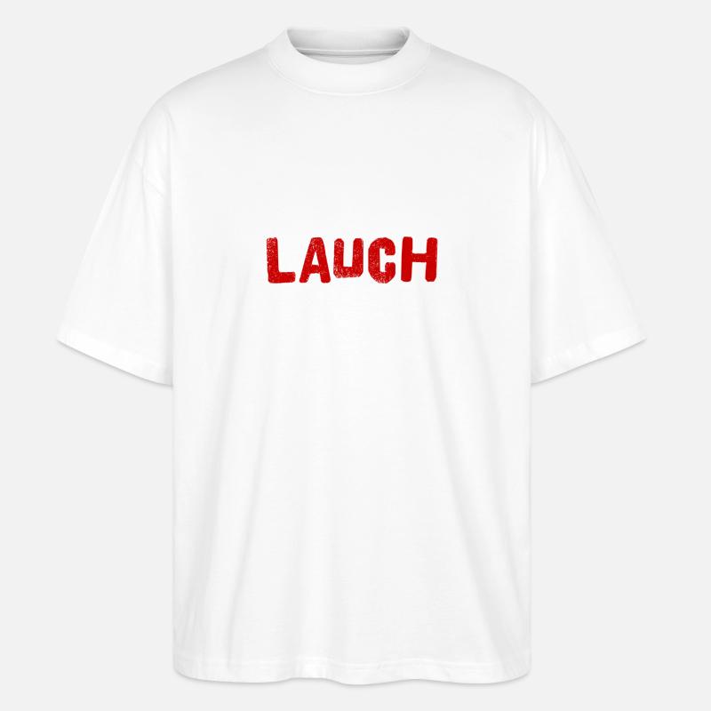 Lauch - Stanley/Stella Oversized Unisex Bio T-Shirt Blaster 2.0 - Weiß